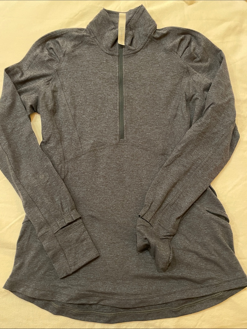lululemon athletica Marled Dark Gray Hoodie